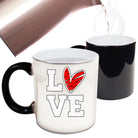 Love Heart Valentines - Funny Colour Changing Mug