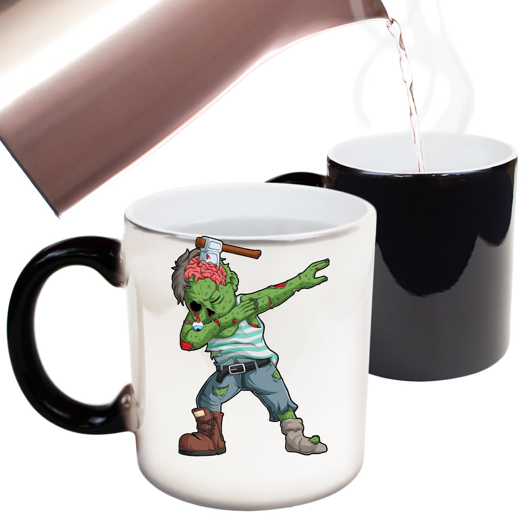 Zombie Dab Halloween Trick Or Treat - Funny Colour Changing Mug