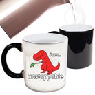 I Am Unstoppable Dinosaur Trex - Funny Colour Changing Mug