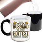 My Husband Is The Hottest Biker I Know Motorbike Motorcycle - Funny Colour Changing Mug