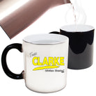 Clarke V1 Lifetime Member - Funny Colour Changing Mug Cup