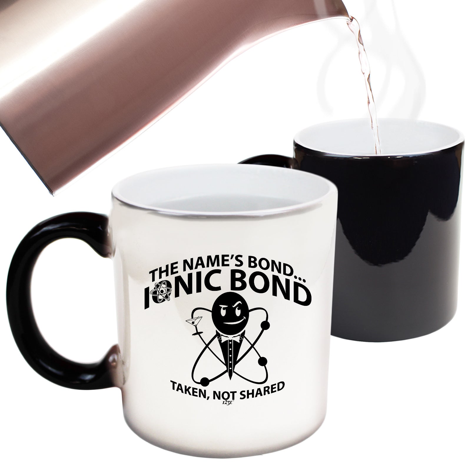 The Names Bond Ionic Bond - Funny Colour Changing Mug