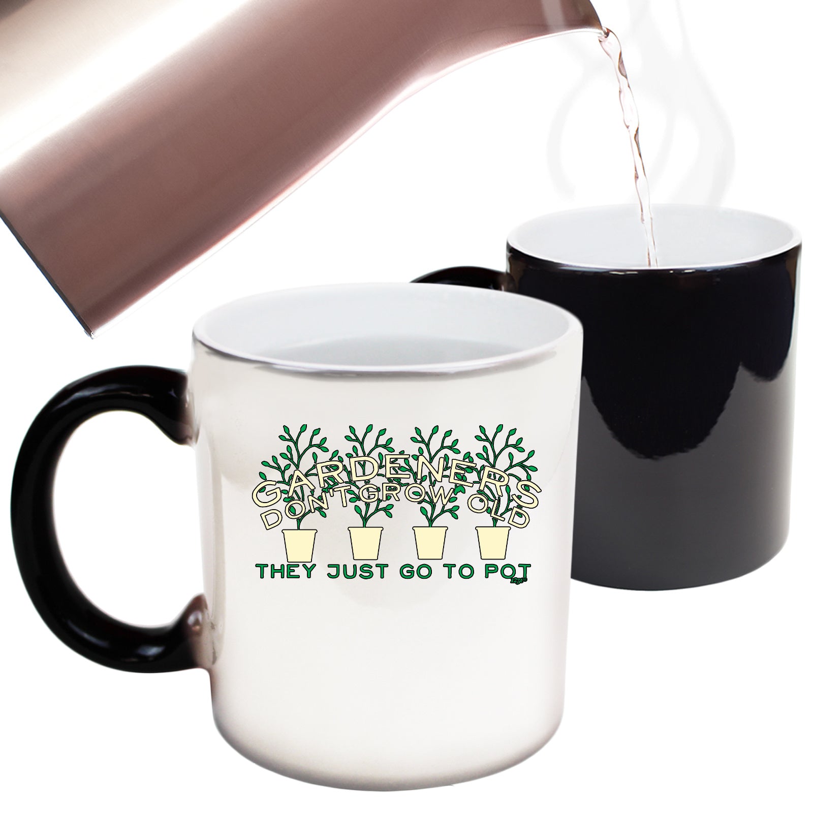 Gardeners Dont Grow Old - Funny Colour Changing Mug Cup