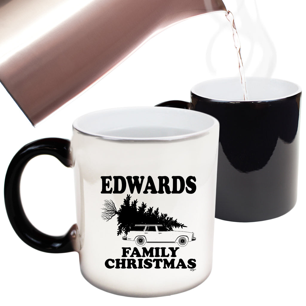 Family Christmas Edwards - Funny Colour Changing Mug