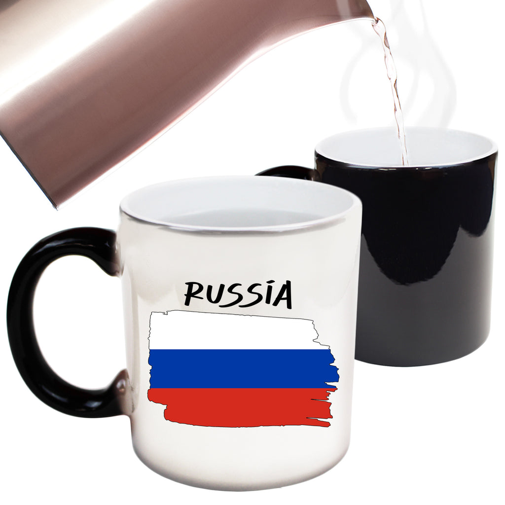 Russia - Funny Colour Changing Mug
