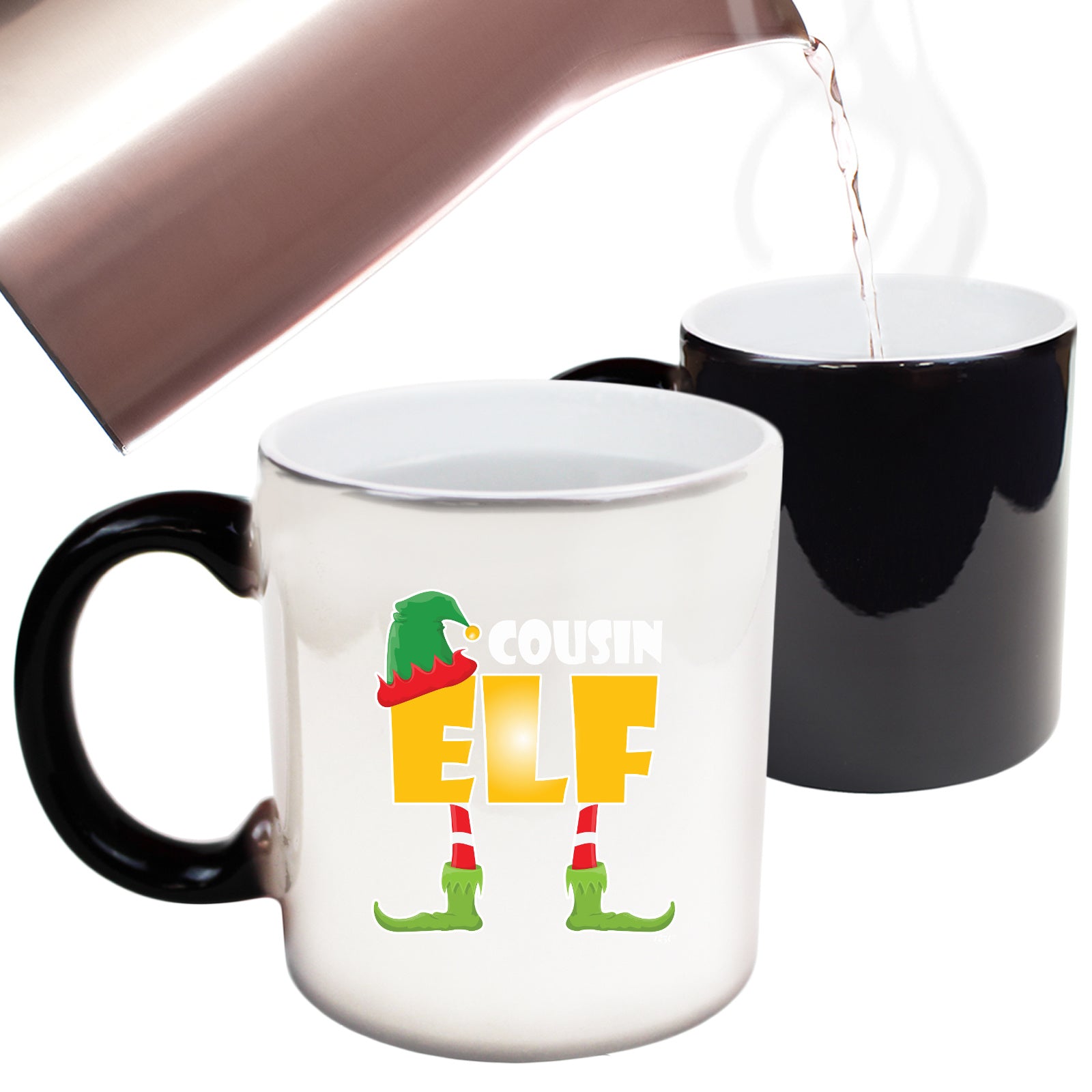 Elf Cousin - Funny Colour Changing Mug