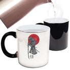 Bushi Sword Sunset Fashion - Funny Colour Changing Mug