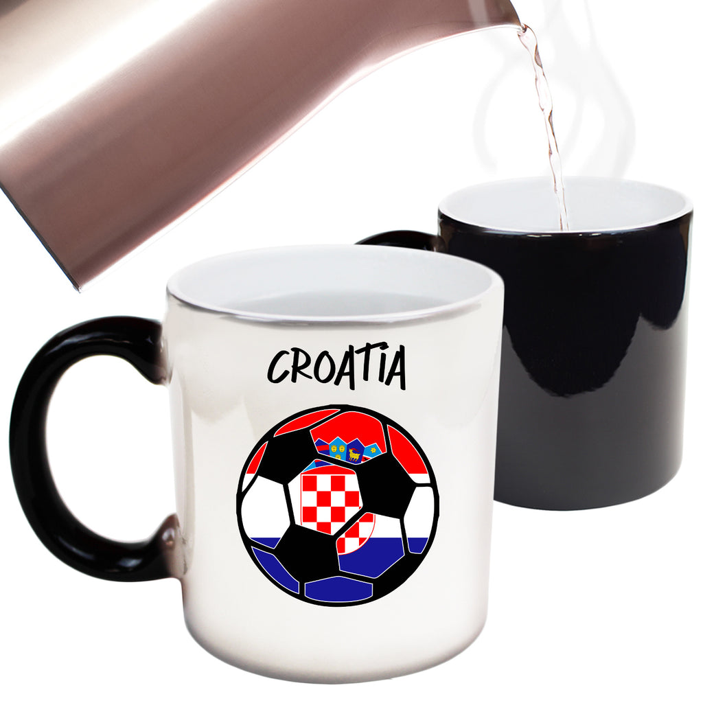 Croatia Football - Funny Colour Changing Mug