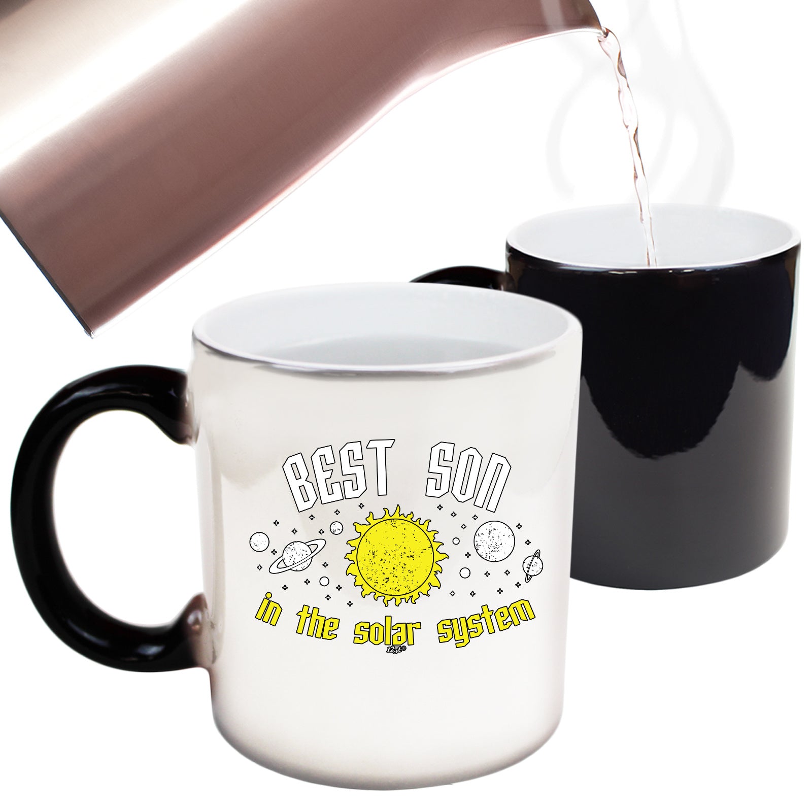 Best Son Solar System - Funny Colour Changing Mug Cup