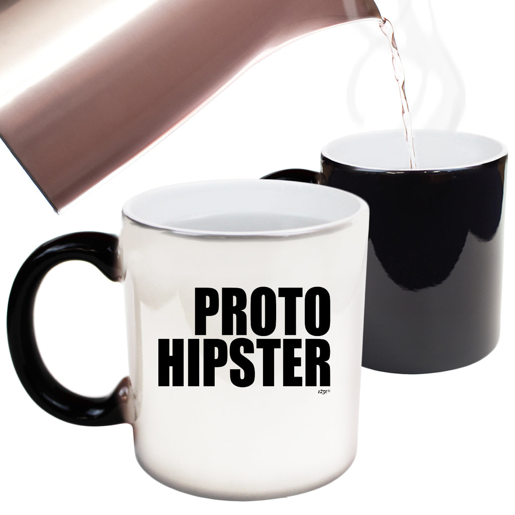 Proto Hipster - Funny Colour Changing Mug