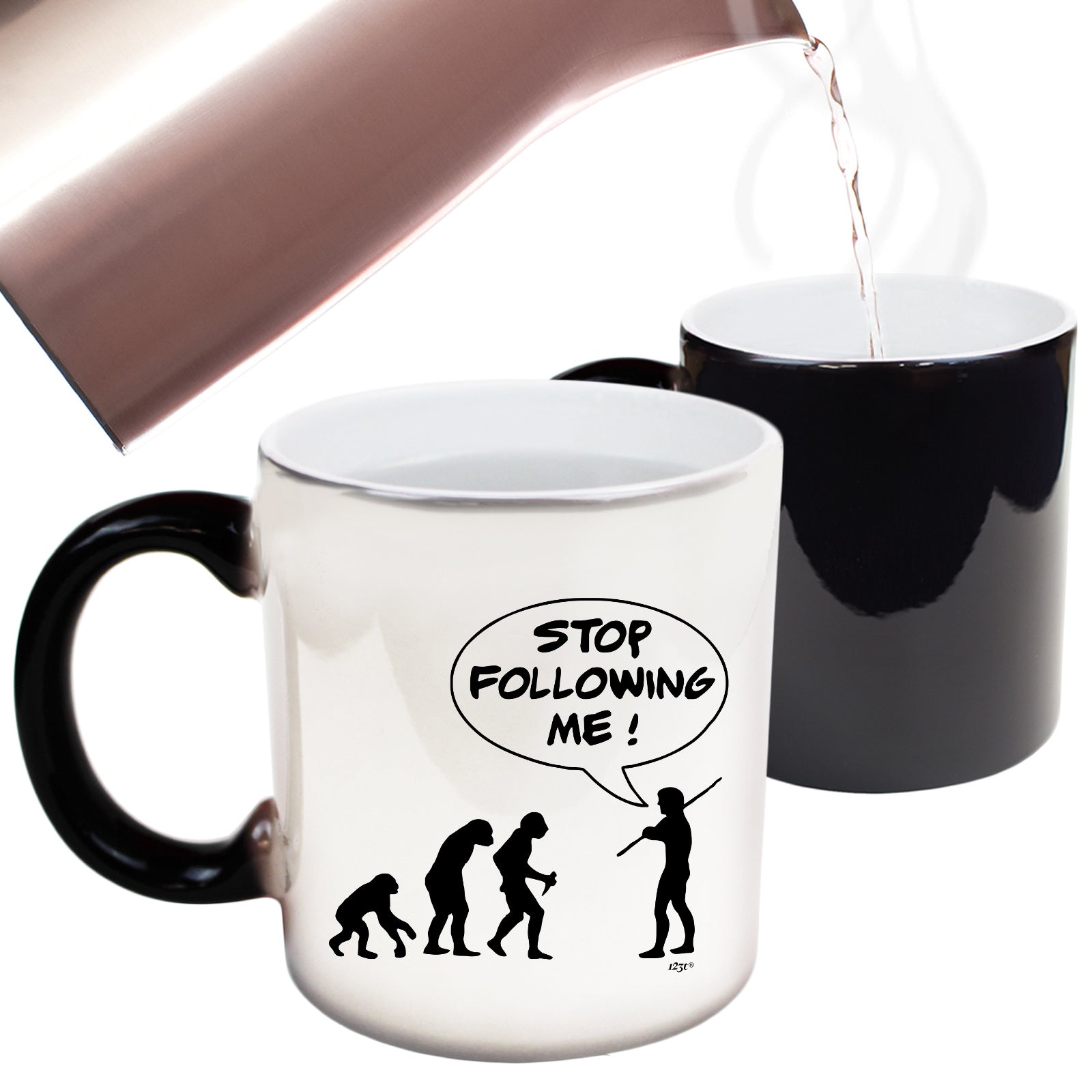 Stop Following Me - Funny Colour Changing Mug