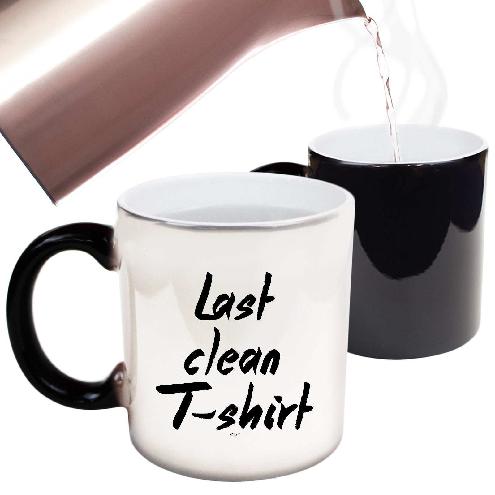 Last Clean Tshirt - Funny Colour Changing Mug