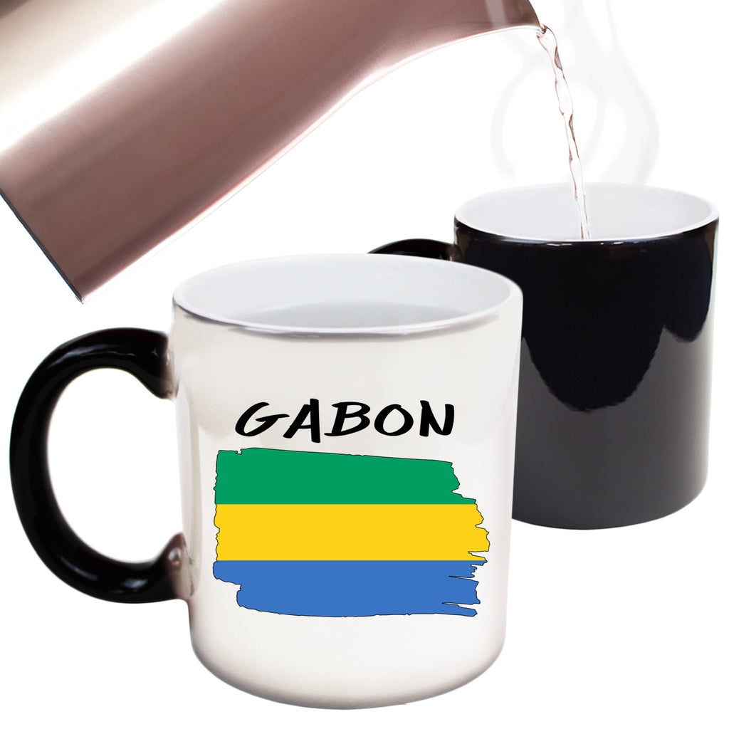 Gabon - Funny Colour Changing Mug