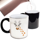 Giraffe Animal Face Ani Mates - Funny Colour Changing Mug Cup
