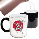 Ninja Bamboo Sunset - Funny Colour Changing Mug
