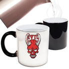 Evil Skull Horns - Funny Colour Changing Mug