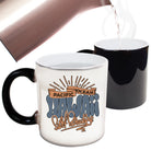 Pacific Ocean Hawaii Surf Paradise - Funny Colour Changing Mug