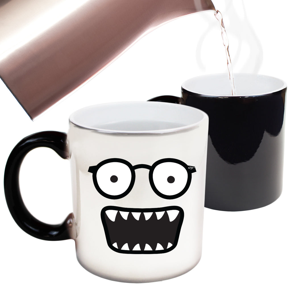 Glasses Monster - Funny Colour Changing Mug Cup