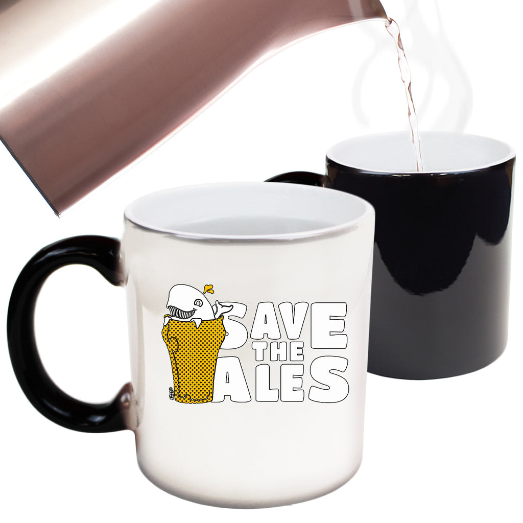 Save The Ales Beers - Funny Colour Changing Mug