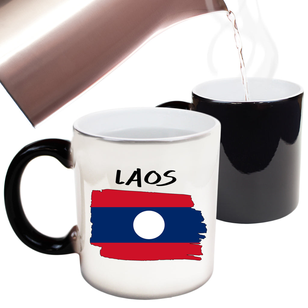 Laos - Funny Colour Changing Mug