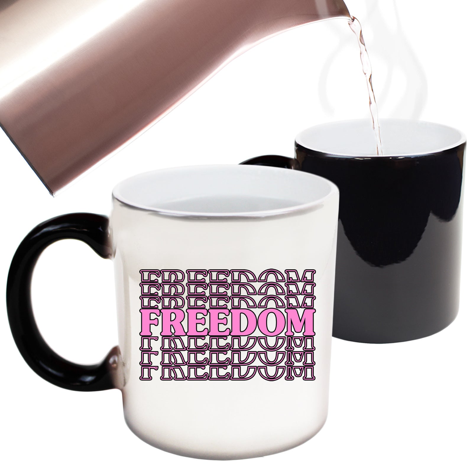 Freedom Is Earned Through Blood Sweat And Sacrifice Soilder Army - Funny Colour Changing Mug