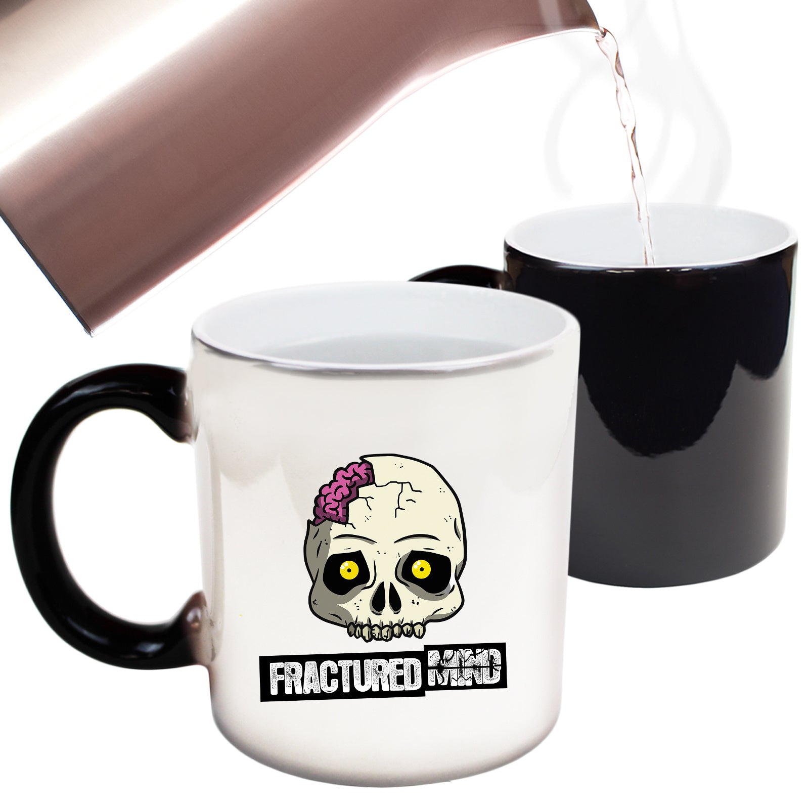 Fractured Mind - Funny Colour Changing Mug