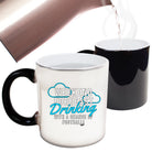 Weekend Forecast Drinking Football - Funny Colour Changing Mug