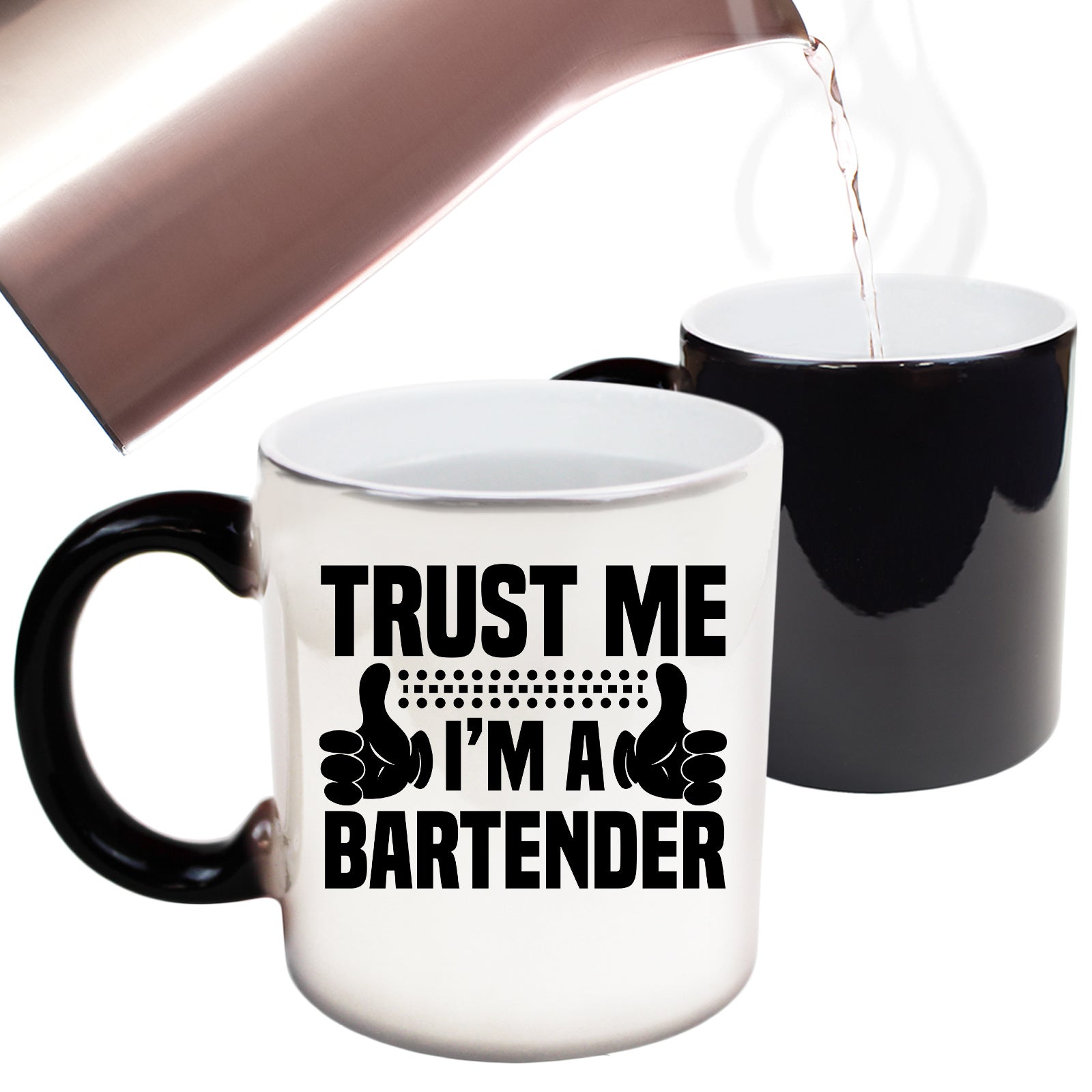 Trust Me Im A Bartender Pub Hotel - Funny Colour Changing Mug