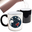 Save The World Stay Home Quarantine - Funny Colour Changing Mug