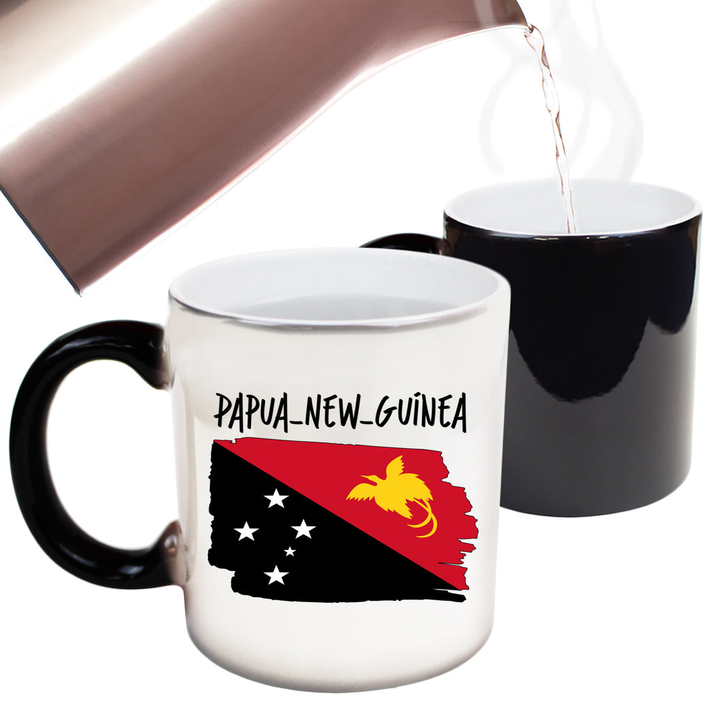 Papua New Guinea - Funny Colour Changing Mug
