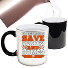 Firefighters Save Hearts And Homes 1 - Funny Colour Changing Mug