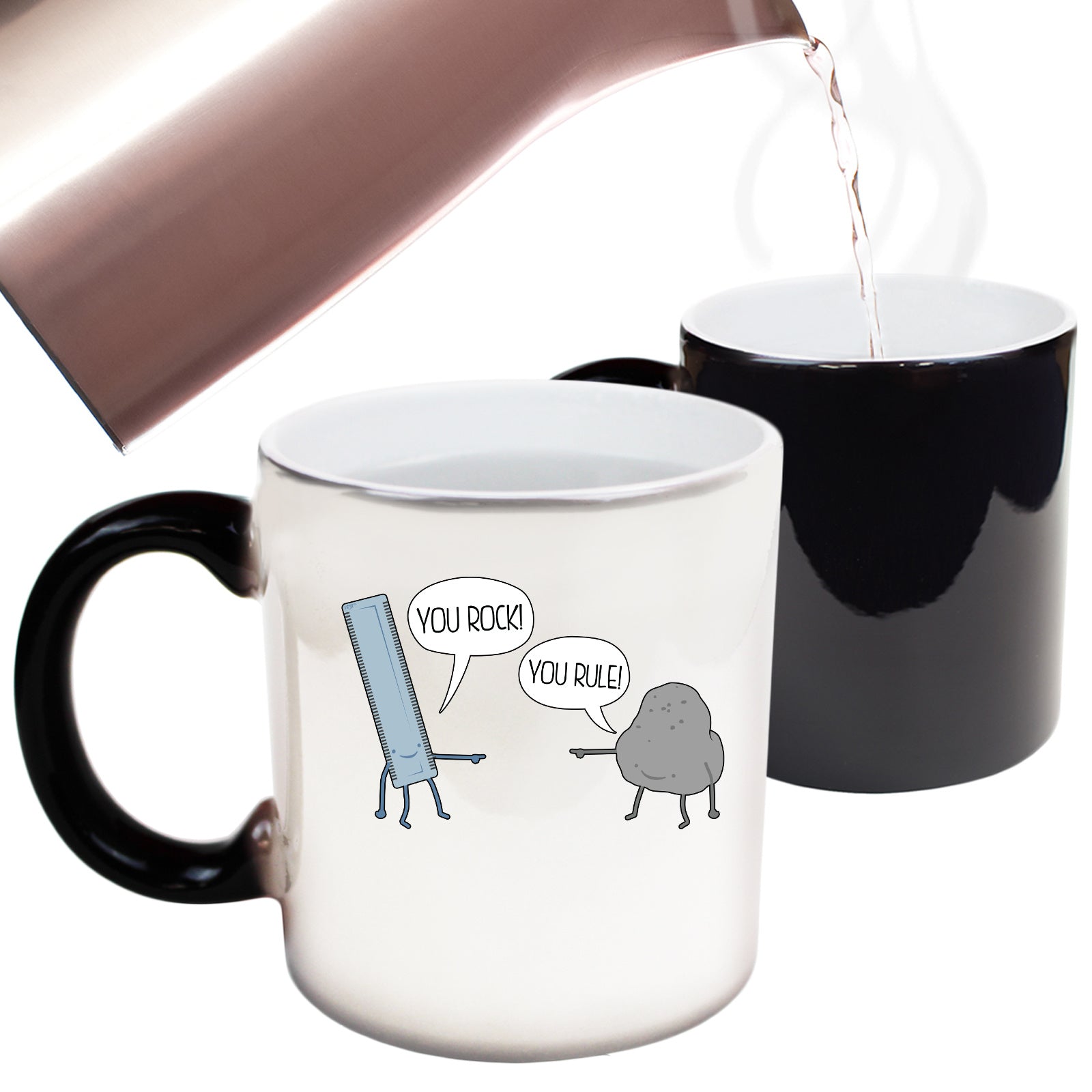 You Rock You Rule - Funny Colour Changing Mug
