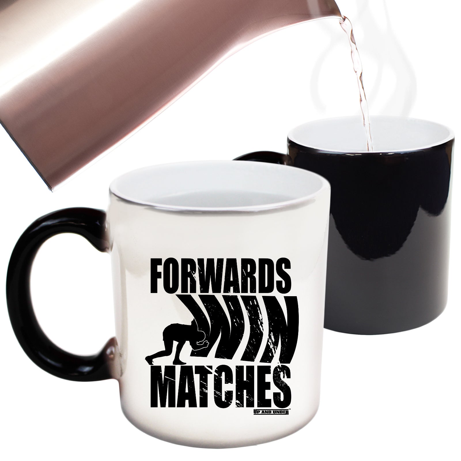 Uau Forwards Win Matches - Funny Colour Changing Mug