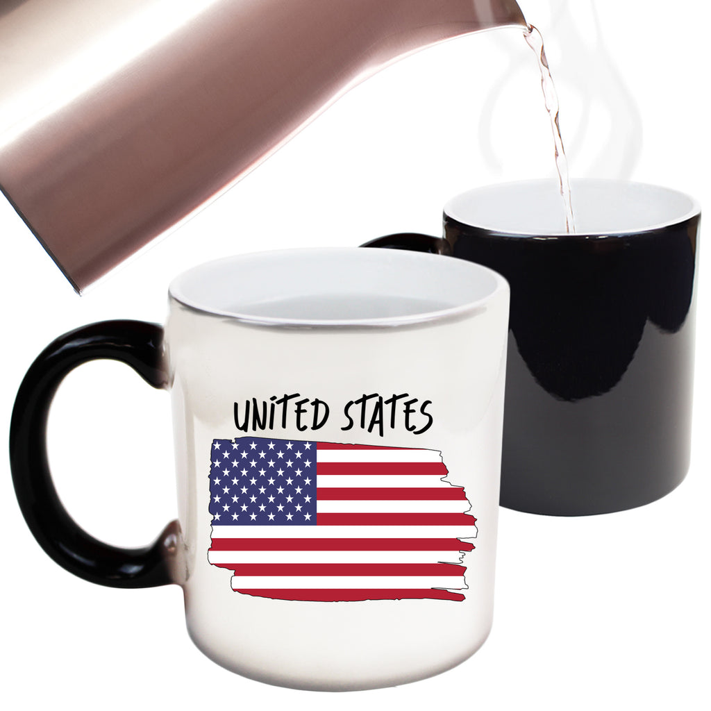 United States - Funny Colour Changing Mug