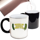 Gherkins Are Cucumbers Evil - Funny Colour Changing Mug Cup