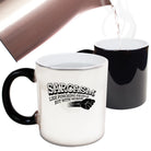 Sarcasm Like Punching People But With Words - Funny Colour Changing Mug