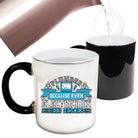 Plumber Because Even Electricians Need Heroes Sparky - Funny Colour Changing Mug