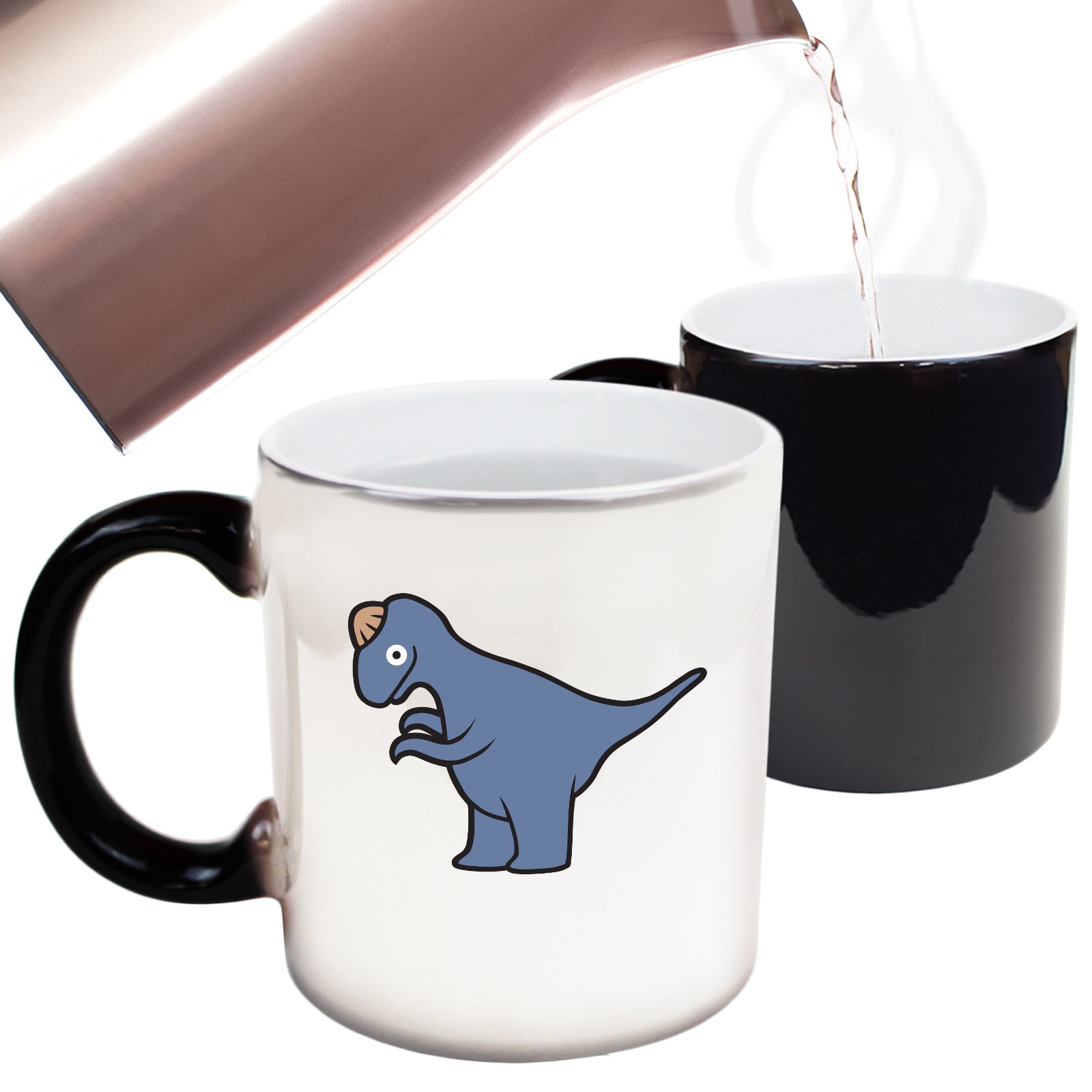 Dinosaur Pachysaurus Ani Mates - Funny Colour Changing Mug Cup