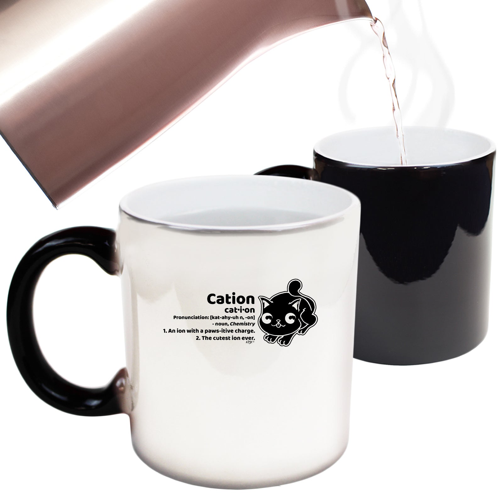 Cation Cat - Funny Colour Changing Mug Cup