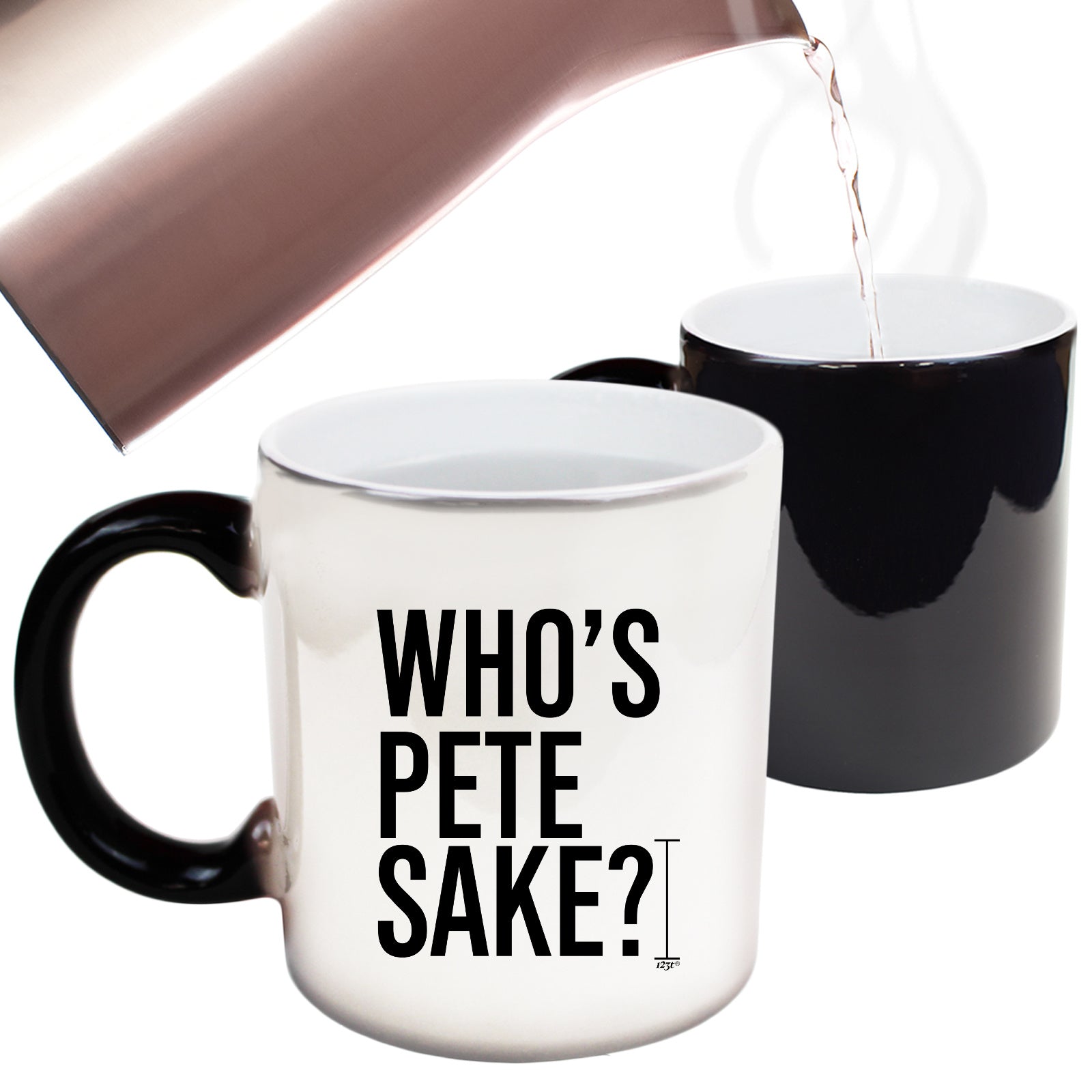 Whos Pete Sake - Funny Colour Changing Mug