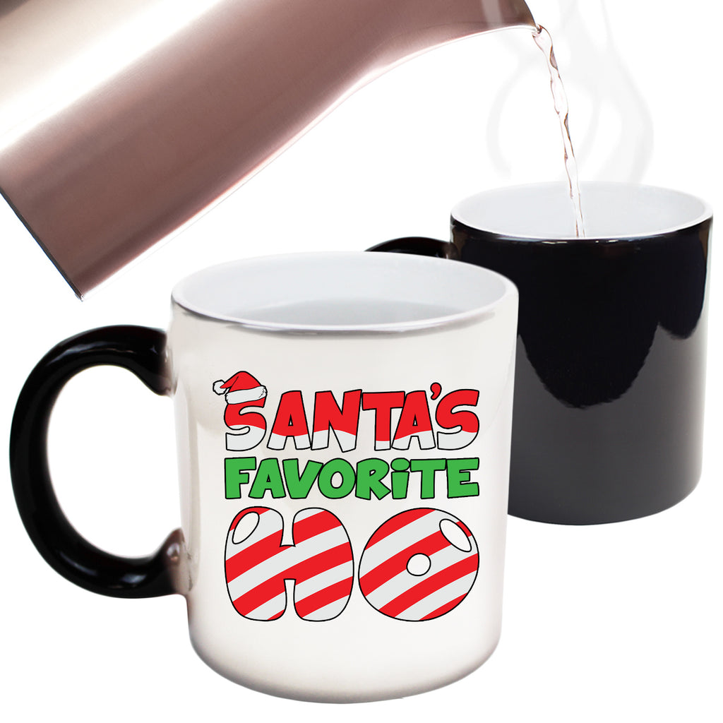 Santa Favorite Ho Christmas - Funny Colour Changing Mug