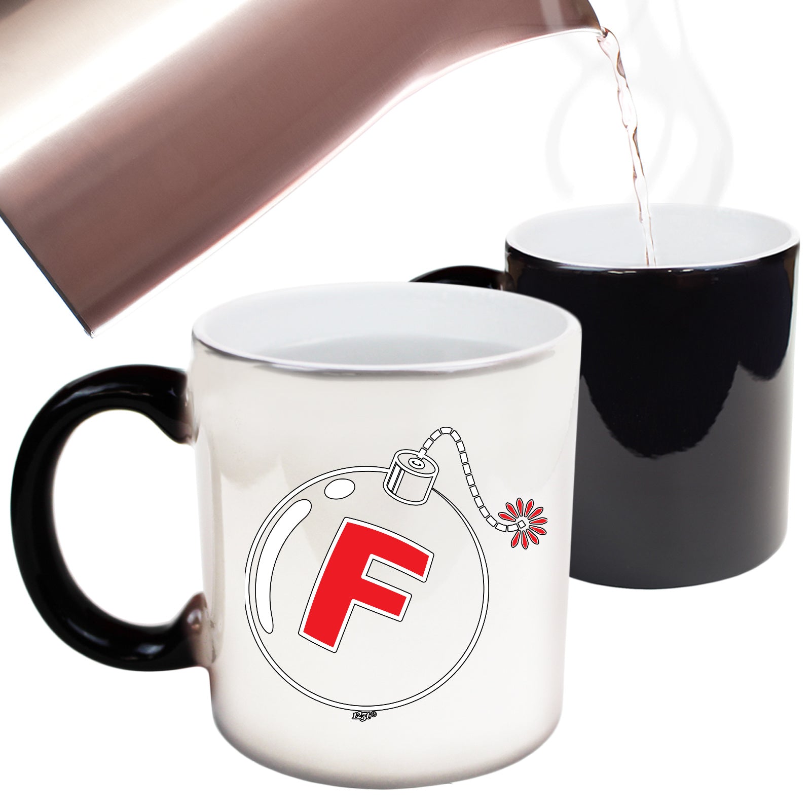 F Bomb - Funny Colour Changing Mug Cup
