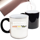 Mechanics Breakfast - Funny Colour Changing Mug