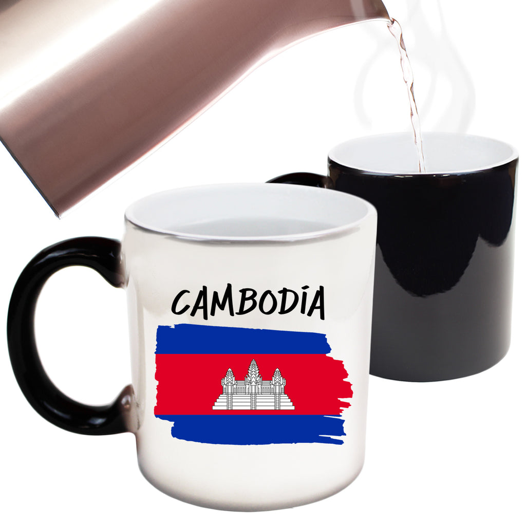 Cambodia - Funny Colour Changing Mug