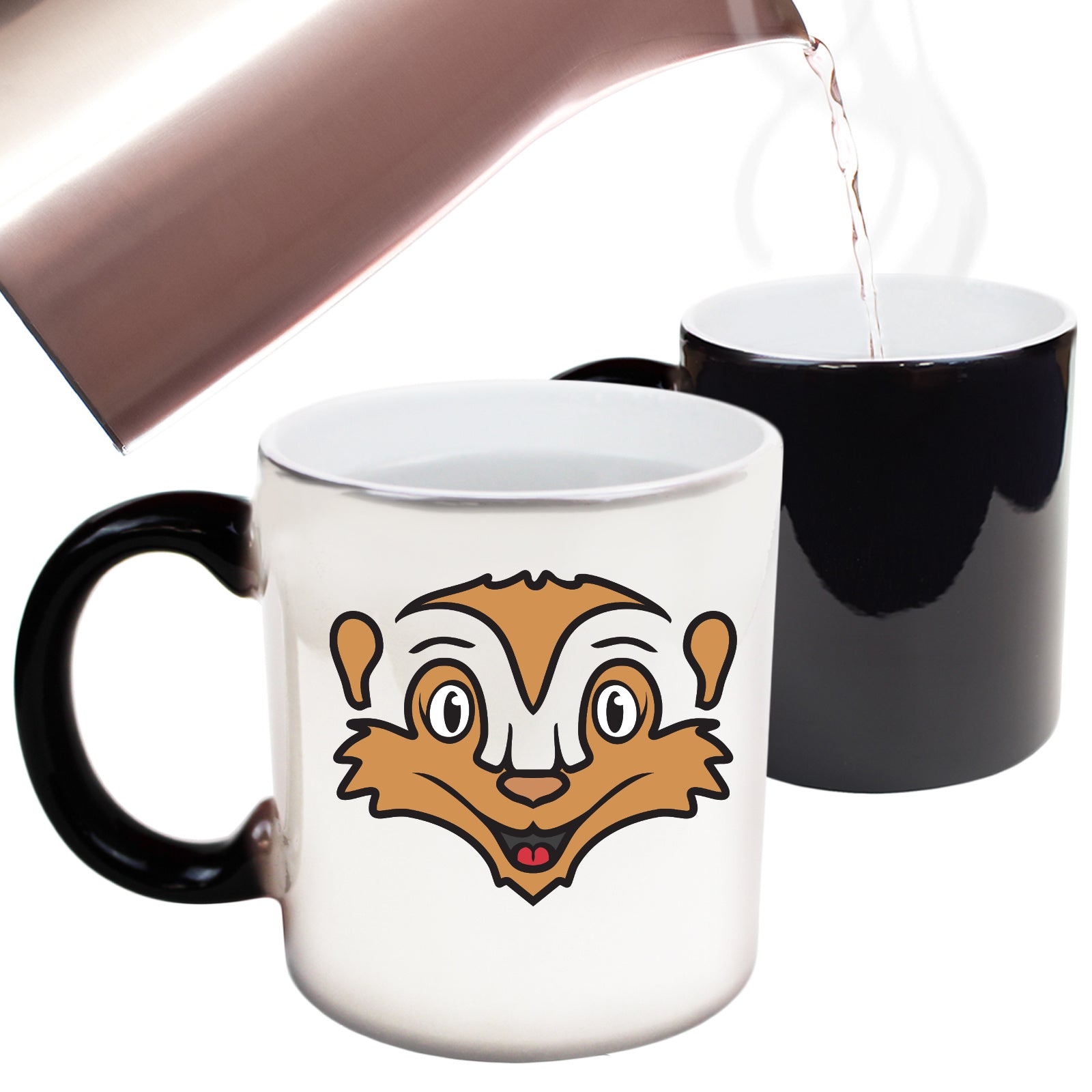 Meercat Ani Mates - Funny Colour Changing Mug