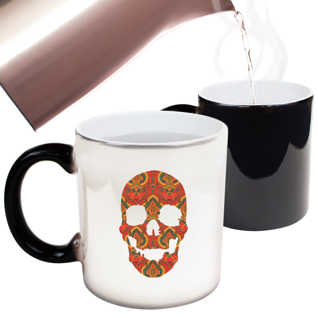 Carpet Skull - Funny Colour Changing Mug Cup