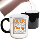 Fishng Beer Fishy Fishy Fishy - Funny Colour Changing Mug