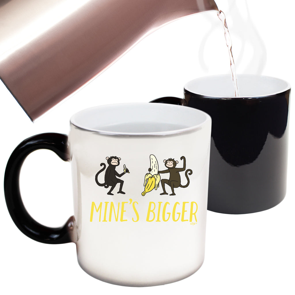 Mines Bigger Monkey - Funny Colour Changing Mug
