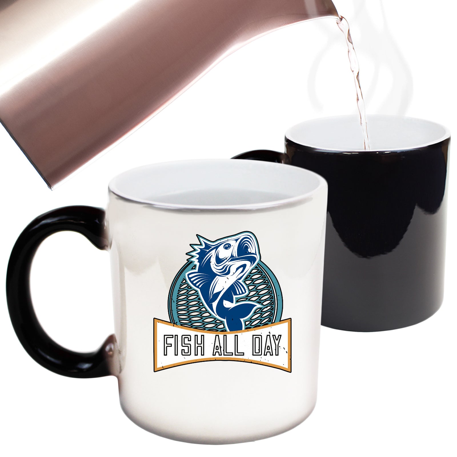 Fish All Day - Funny Colour Changing Mug