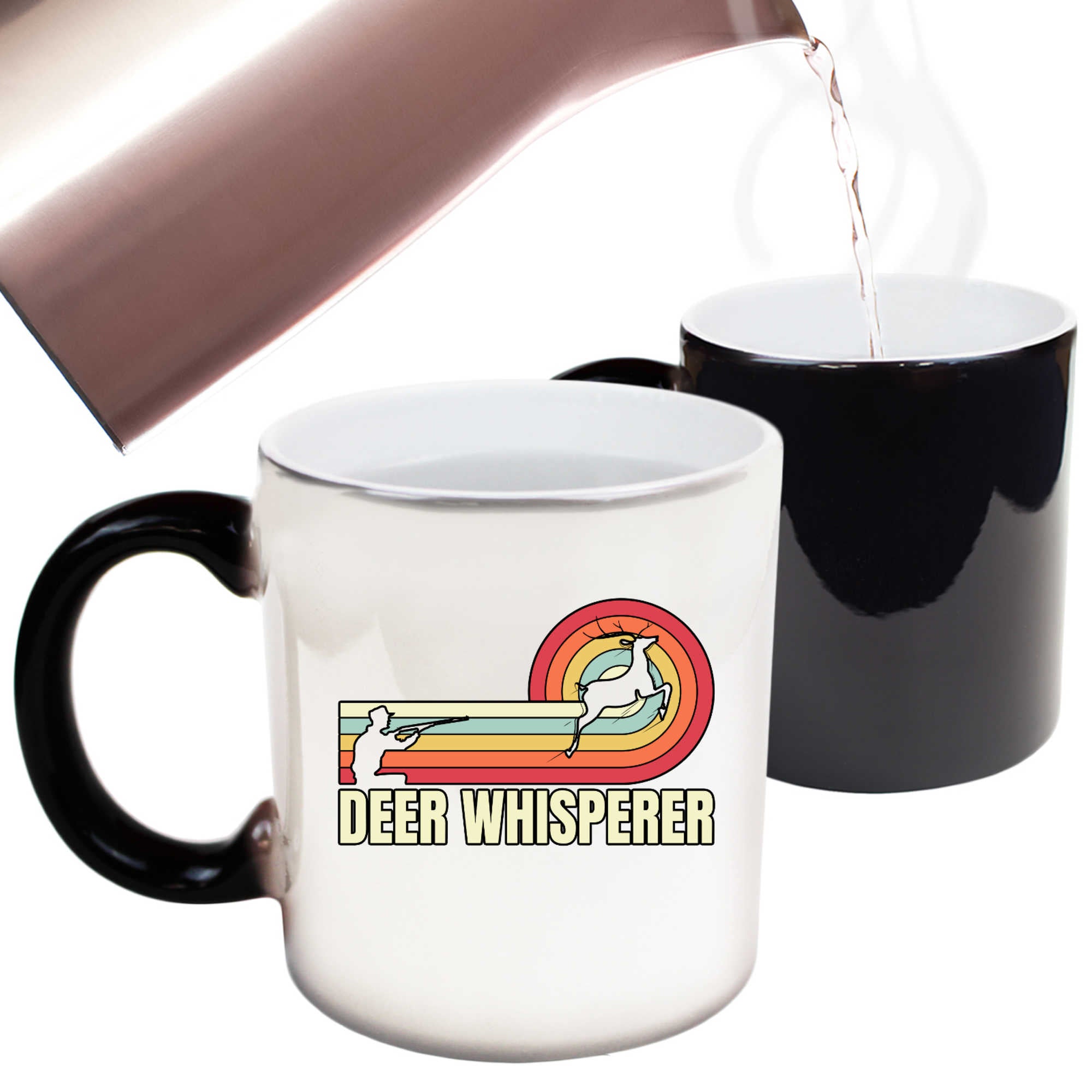 Deer Whichperer Hunting V2 - Funny Colour Changing Mug